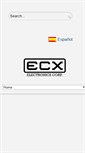 Mobile Screenshot of ecxelectronics.com